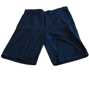 HANG TEN Stretch Quick Dry Lightweight Walk Shorts, Men’s 34W, Navy Blue